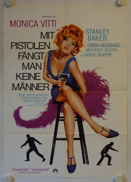 The Girl with a Pistol original release german movie poster